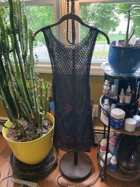ZARA KNIT Vintage tunic woven top in size Medium